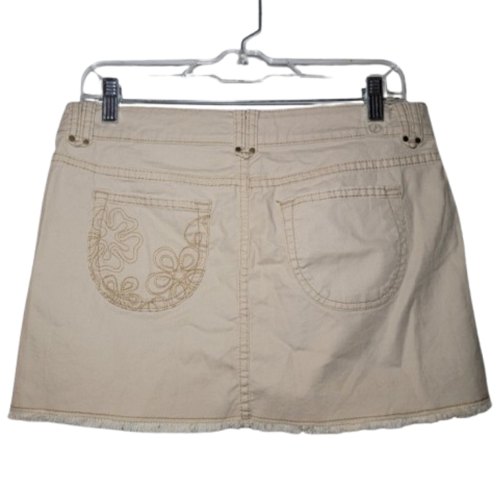 Y2K Jordache Low Rise Mini Skirt Size 7/8 - Picture 2 of 6
